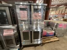 (1) Blodgett Stainless/S Commercial Double Stack Oven