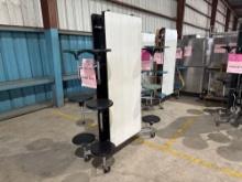 (1) Cafeteria Table w/ Attached Stools