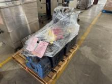 (3) Copeland Scroll Compressor, (1) 25' Roll 3/8 Plastic Tubing, (1) Red/Black 2x2 Metal Locket, etc