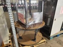 (2) Round Tables, (1) Square Table