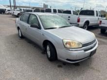 2005 Chevrolet Malibu Passenger Car, VIN # 1G1ZT54855F184540