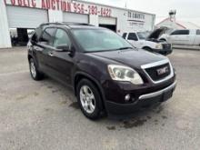 2009 GMC Acadia Multipurpose Vehicle (MPV), VIN # 1GKEV33D49J201547