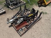 Group of Trailer Couplers on Pallet
