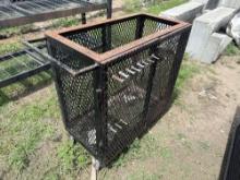 (1) Iron Storage Cabinet