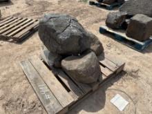 Pallet of Landscape Stone Boulder Rocks