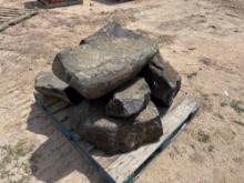 Pallet of Landscape Stone Boulder Rocks