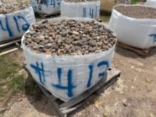 (1) Pallet of Landscape River Rocks