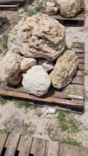 Pallet of Landscape Stone Boulder Rocks