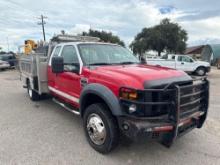 2009 Ford F-550 Brush Truck, VIN # 1FDAX57R39EA60089