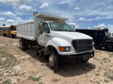 2002 Ford F-650 Dump Truck, VIN # 3FDWF65552MA28291