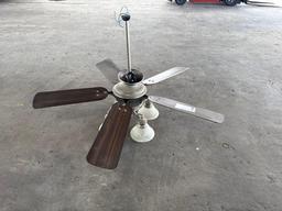 Ceiling Fan - 5 Blades & 4 Globe lights