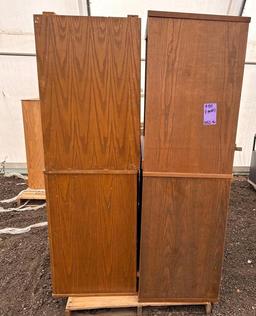 (3) Wooden Bookcases on Pallet