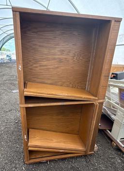 (3) Wooden Bookcases on Pallet