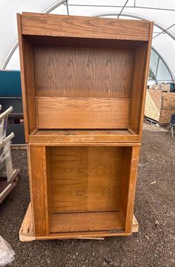 (3) Wooden Bookcases on Pallet