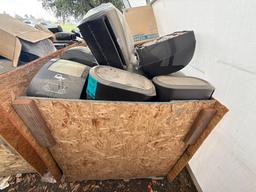 Group of Georgia Pacific enMotion and Merfin iView Paper Towel Dispensers on Pallet