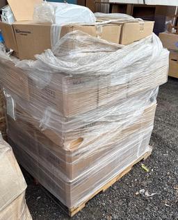 Boxes of SCJ Professional Hand Sanitizer Dispensers on Pallet