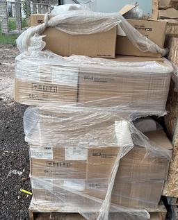 Boxes of SCJ Professional Hand Sanitizer Dispensers on Pallet