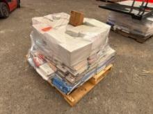 Group of Educational Books (1) Diabetes Model (12) DVD Holders, Group of DVD'son Pallet