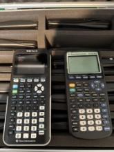 (1) Box of Assorted Texas Instruments TI-83 Plus & TI-84 Plus CECalculators