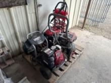 (1) Pallet w/ Craftsman Pressure Washer& GreenWorks Pressure Washer