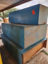 (3) Wooden Storage Cabinets on Pallet