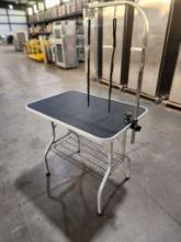 (1) New 36" x 24" x 32" Foldable Pet Grooming Table