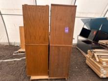 (3) Wooden Bookcases on Pallet