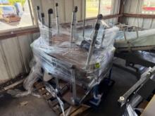 1 Pallet w/ Rolling Chairs, Student Chairs