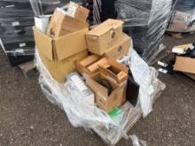 (1) Pallet w/ Hitachi 3LCD Projectors, Over Head Projectors,Learning Resources Radius Audio System