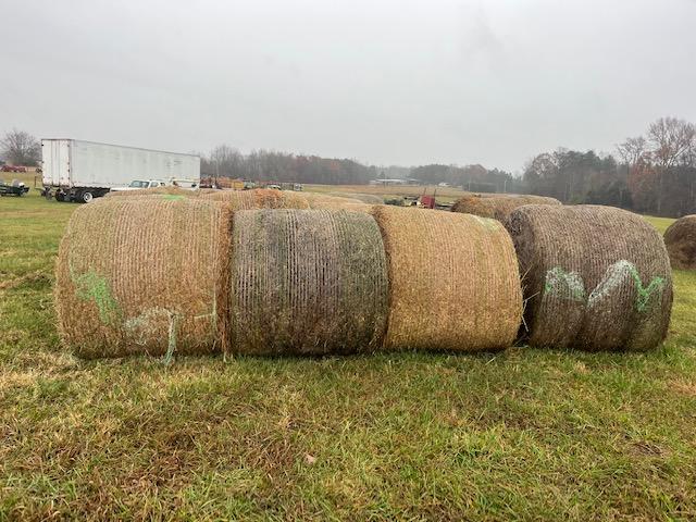 4 X 5 GRASS HAY, NET WRAP, BUYER TO LOAD