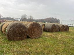 4 X 5 GRASS HAY, NET WRAP, BUYER TO LOAD