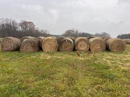4 X 5 GRASS HAY, NET WRAP, BUYER TO LOAD