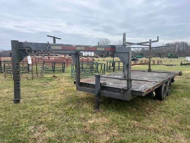 16’ GOOSENECK PANEL TRAILER