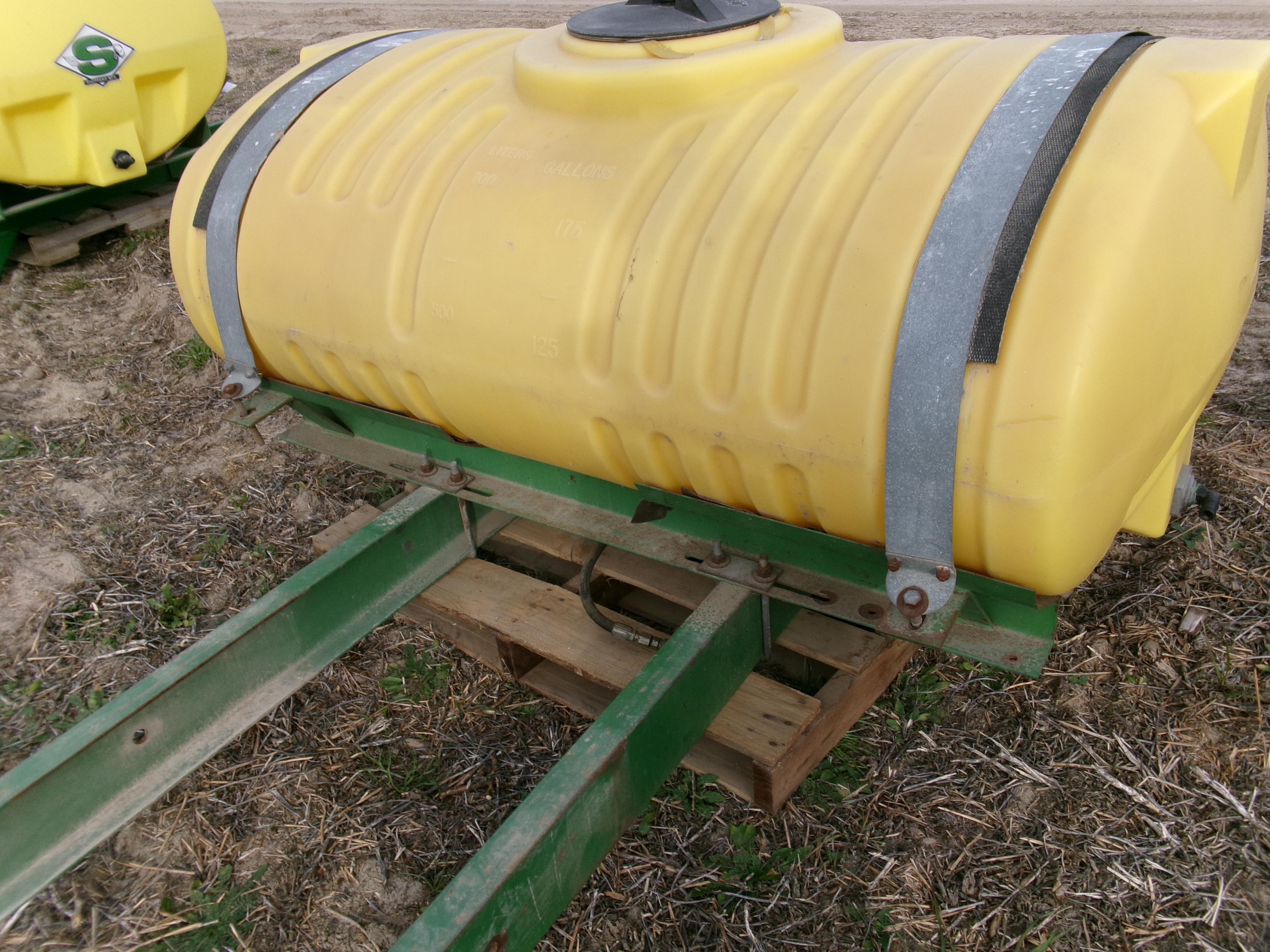 SHEPPARD 200 GAL FRONT MOUNT TANK, HYDR PUMP