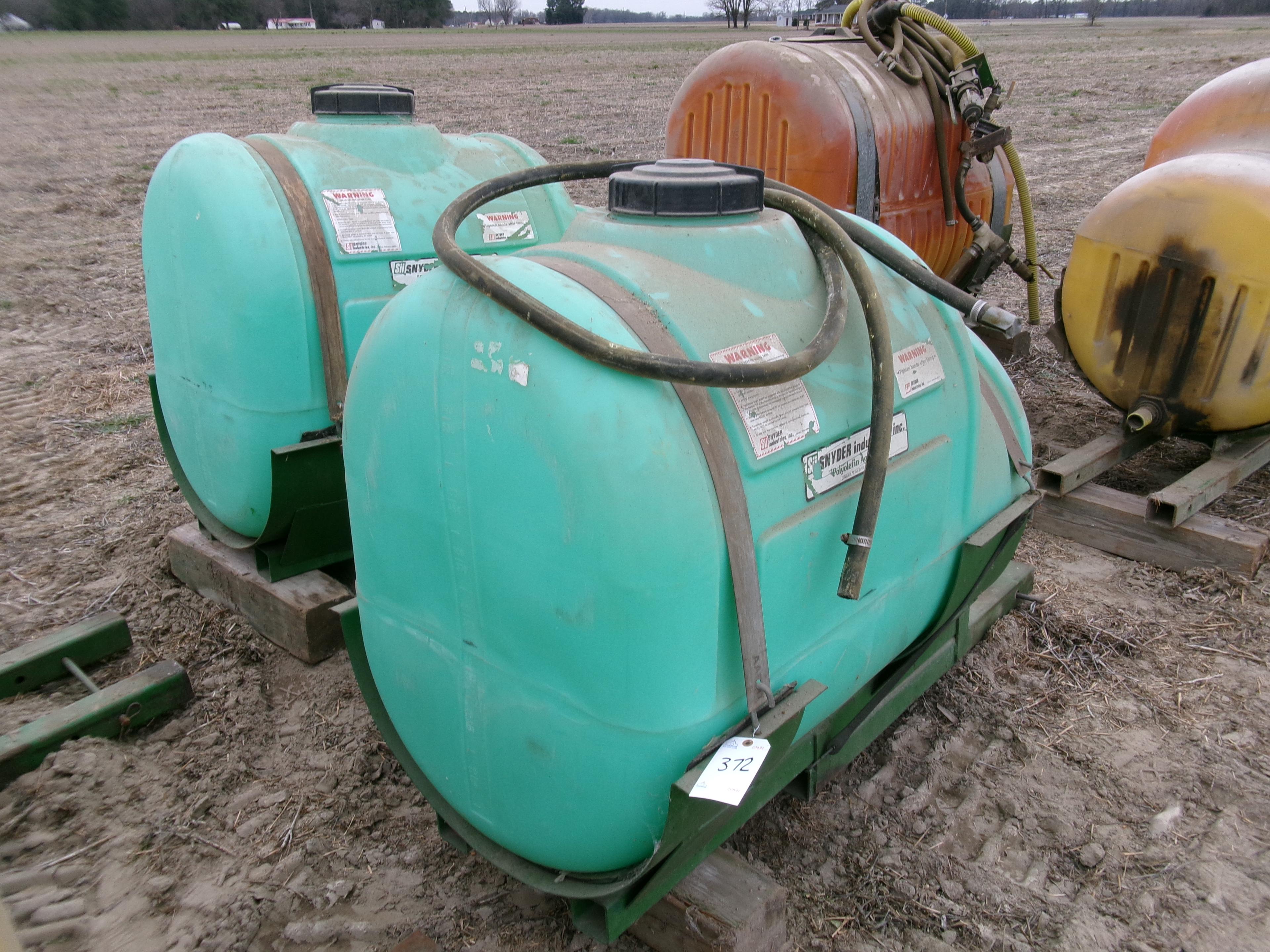 150 GAL SADDLE TANKS
