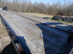 2021 LOAD TRAIL 40' GOOSENECK TRAILER, STEEL RAMPS