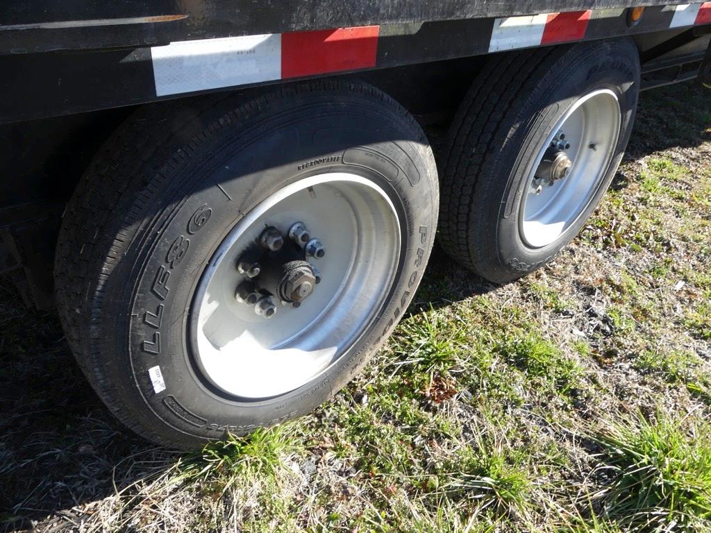 2021 LOAD TRAIL 40' GOOSENECK TRAILER, STEEL RAMPS