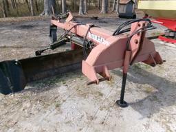 BUSH HOG 176, 10’, 4-WAY HYD BLADE, HYD TAIL WHEEL