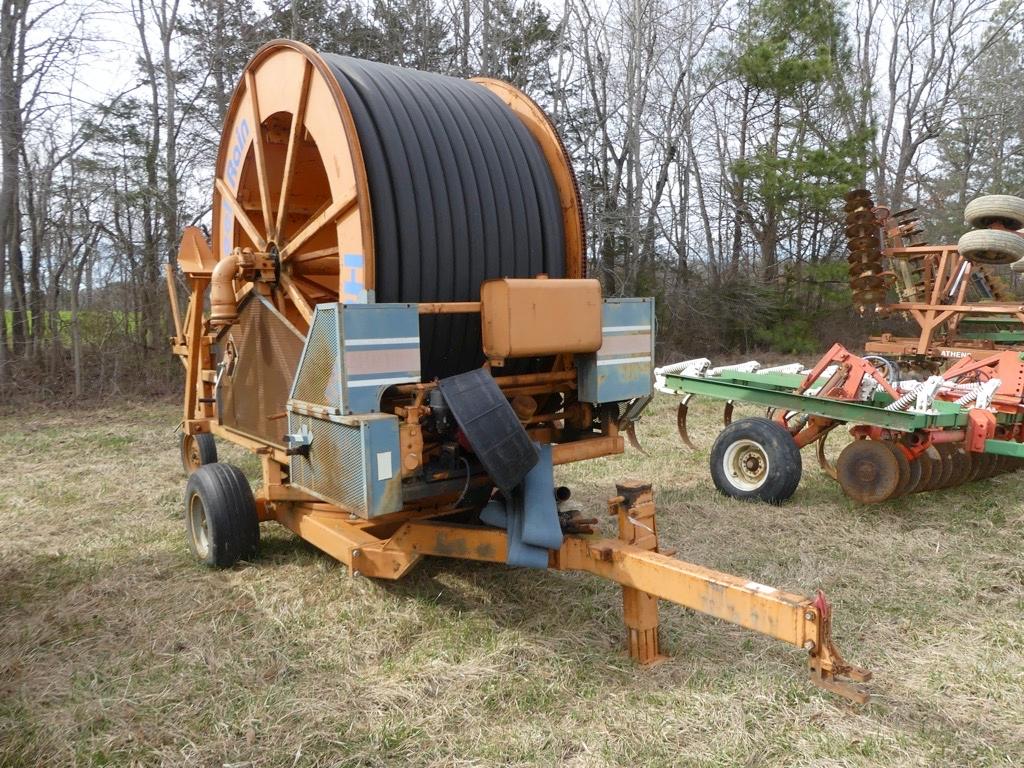 HOBBS REEL RAIN IRRIGATION REEL WITH NELSON 150 GUN