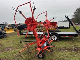 KUHN GF502 4-BASKET HAY TEDDER