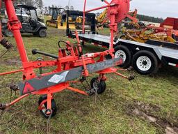 KUHN GF502 4-BASKET HAY TEDDER