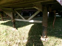 1978 FRUEHAUF VAN TRAILER, NO TITLE