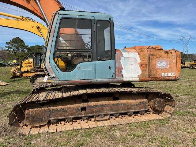 HITACHI EX 200 EXCAVATOR  DSL HYDRAULIC THUMB 9404 HRS