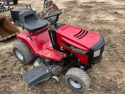 MURRAY LAWN MOWER RUNS AND DRIVES