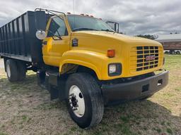 2001 GMC C6500 GAS ENGINE ALLISON AUTO TRANS 16’ JOHNNY GREGORY DUMP 148K MILES