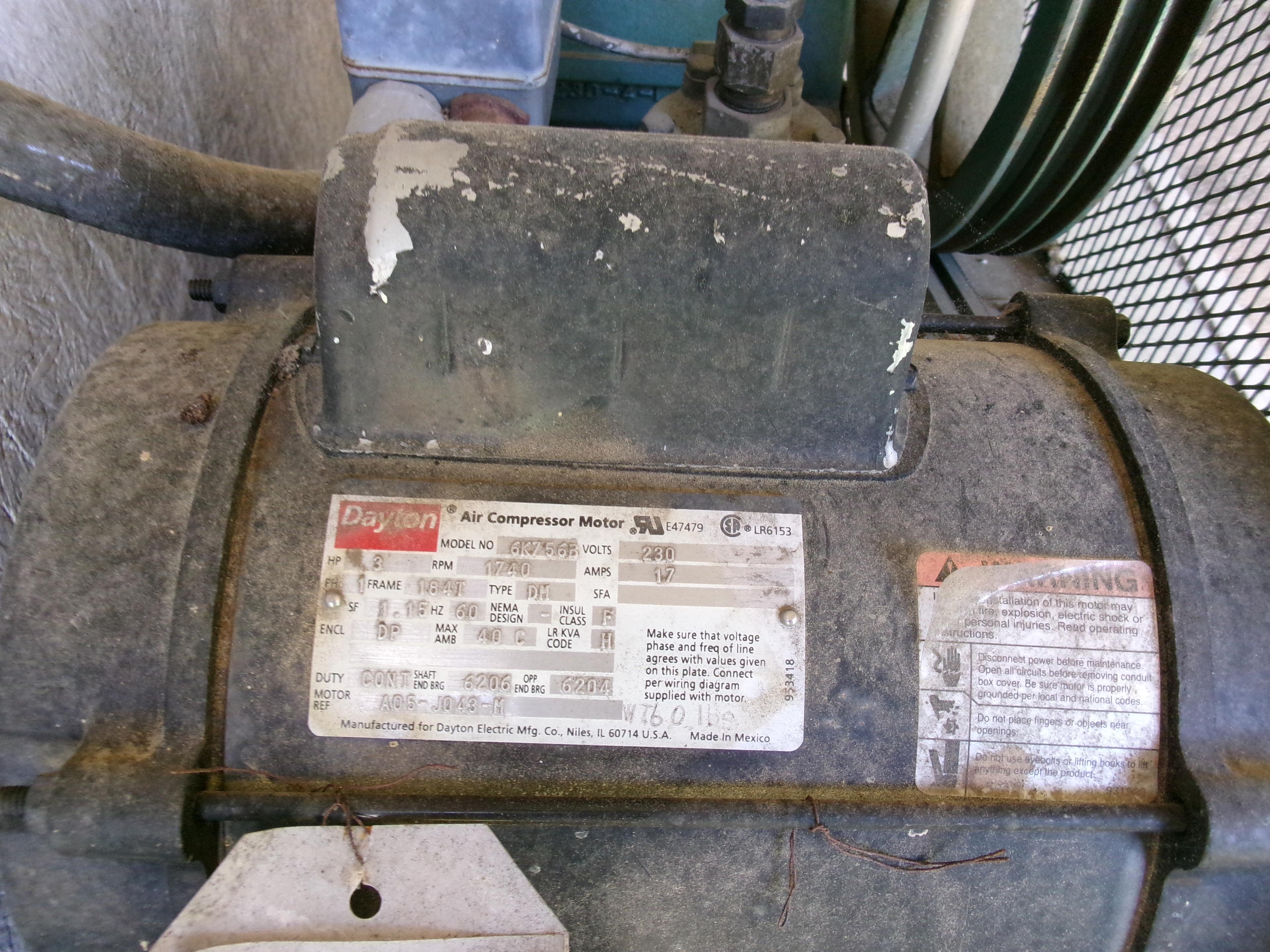 HONEYWELL AIR COMPRESSOR