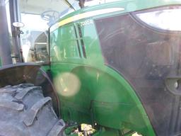 JD 7200R DSL, CAB, POWER QUAD TRANS WITH E-RANGE, LEFT HAND REVERSER MFWD, 4 REMOTES, QUICK HITCH, W