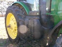 JD 7200R DSL, CAB, POWER QUAD TRANS WITH E-RANGE, LEFT HAND REVERSER MFWD, 4 REMOTES, QUICK HITCH, W