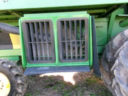 JD 9976 6 ROW COTTON PICKER, DUALS, PRO 16 HEADS, MUD HOG, 4258 ENG HRS, 2706 FAN HRS, SN:004147