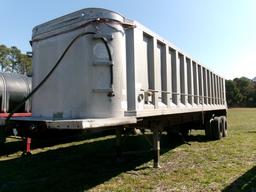 1981 SUMMIT 32’ DUMP STEEL FRAME, ALUM DUMP TRAILER